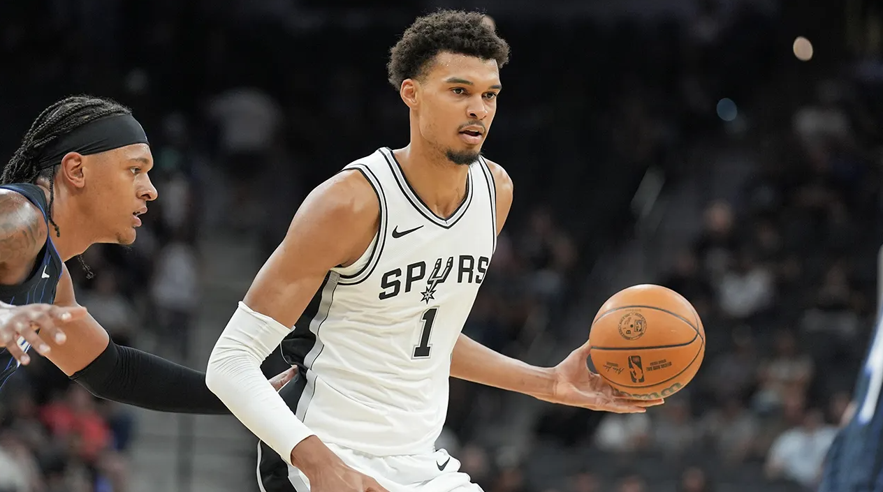 Wembanyama superou três times da NBA em bloqueios para começar a temporada